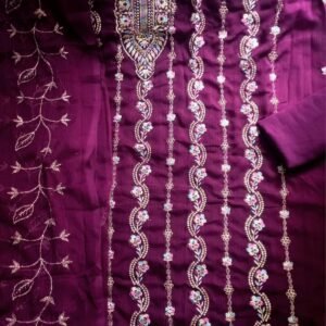 ইন্ডিয়ান হোয়াইট গোল্ড জর্জেট কোডঃ ০৫