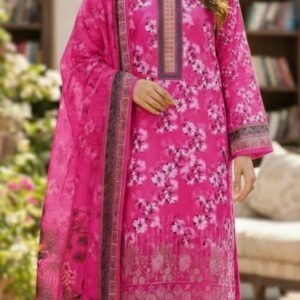 মার্শাল সিল্ক  রাণী গোলাপি